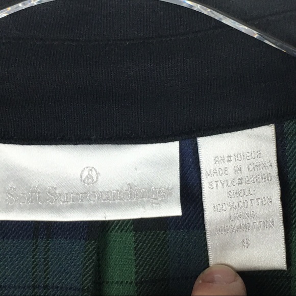 Soft Surroundings | Black Peplum Jacket | SMALL - Picture 2 of 4